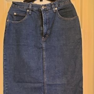 Maxi Denim Skirt